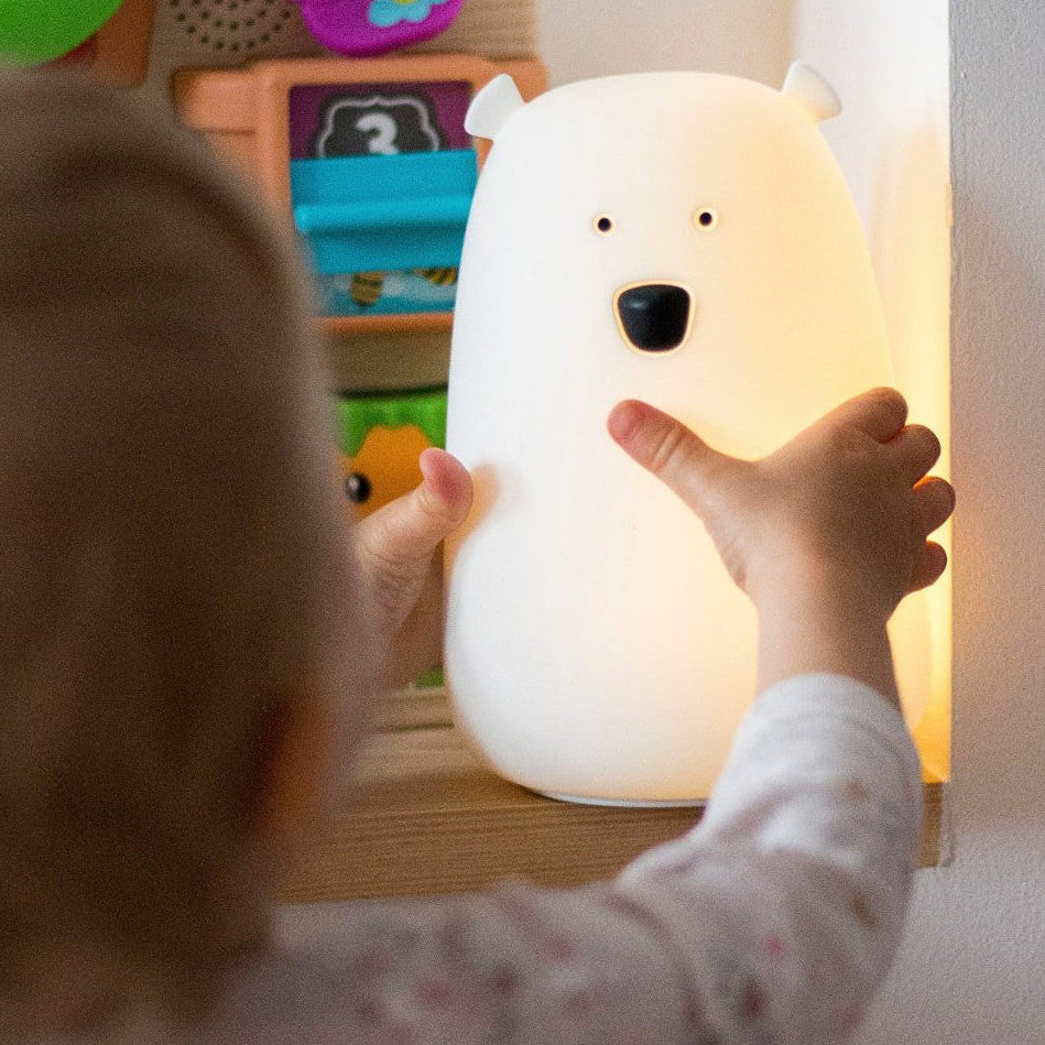 Big Bear Silicone Lamp - White