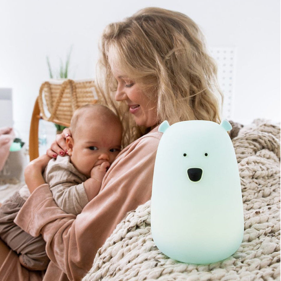 Big Bear Silicone Lamp - Blue