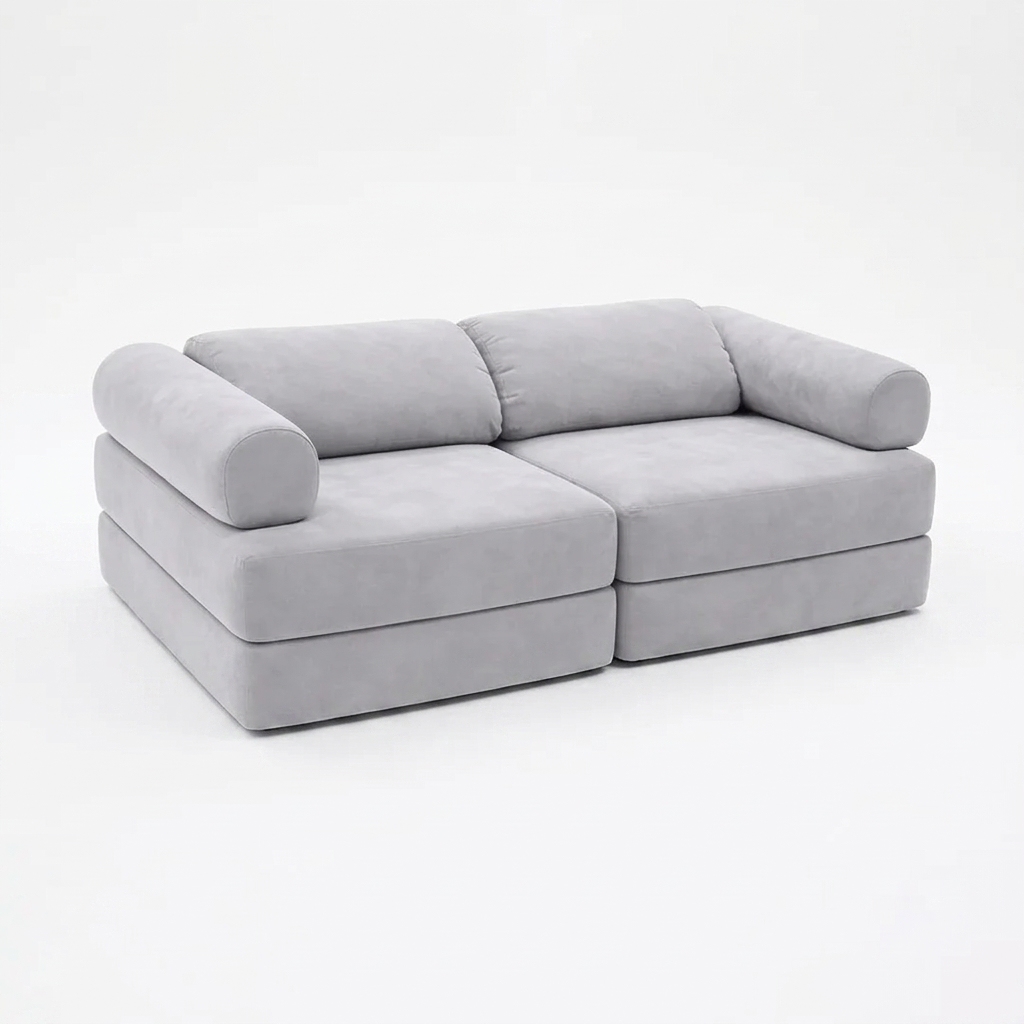 Modular Play Sofa - Blue