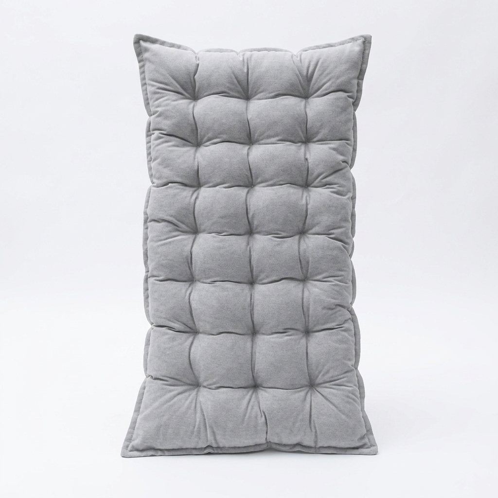 Quilted Floor Cushion - Blue