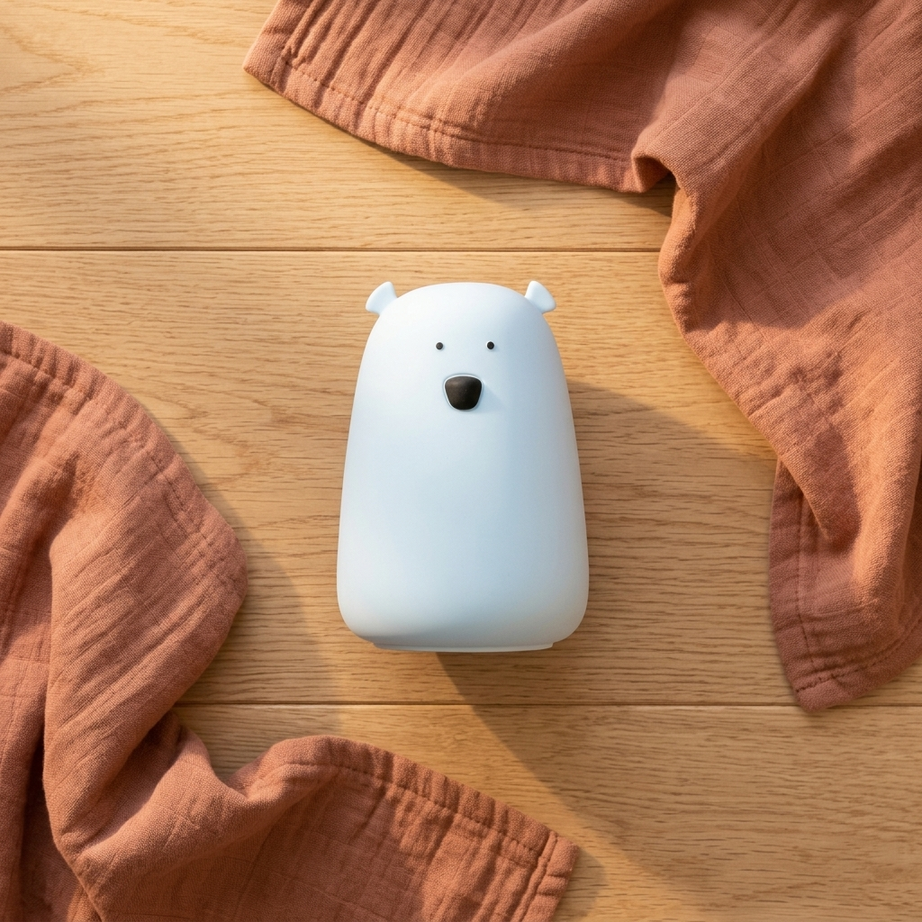 Big Bear Silicone Lamp - Blue