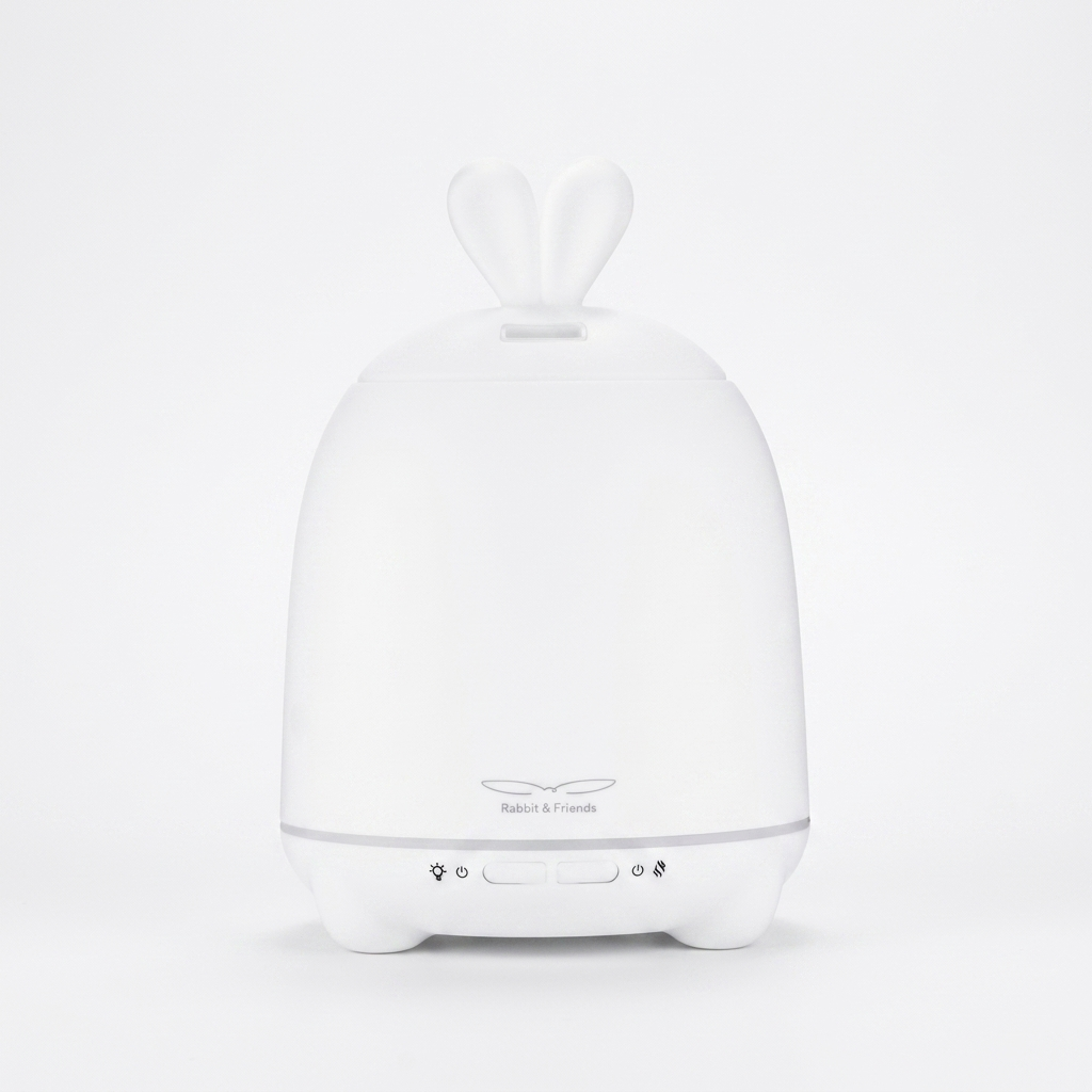 Rabbit Diffuser Lamp - White