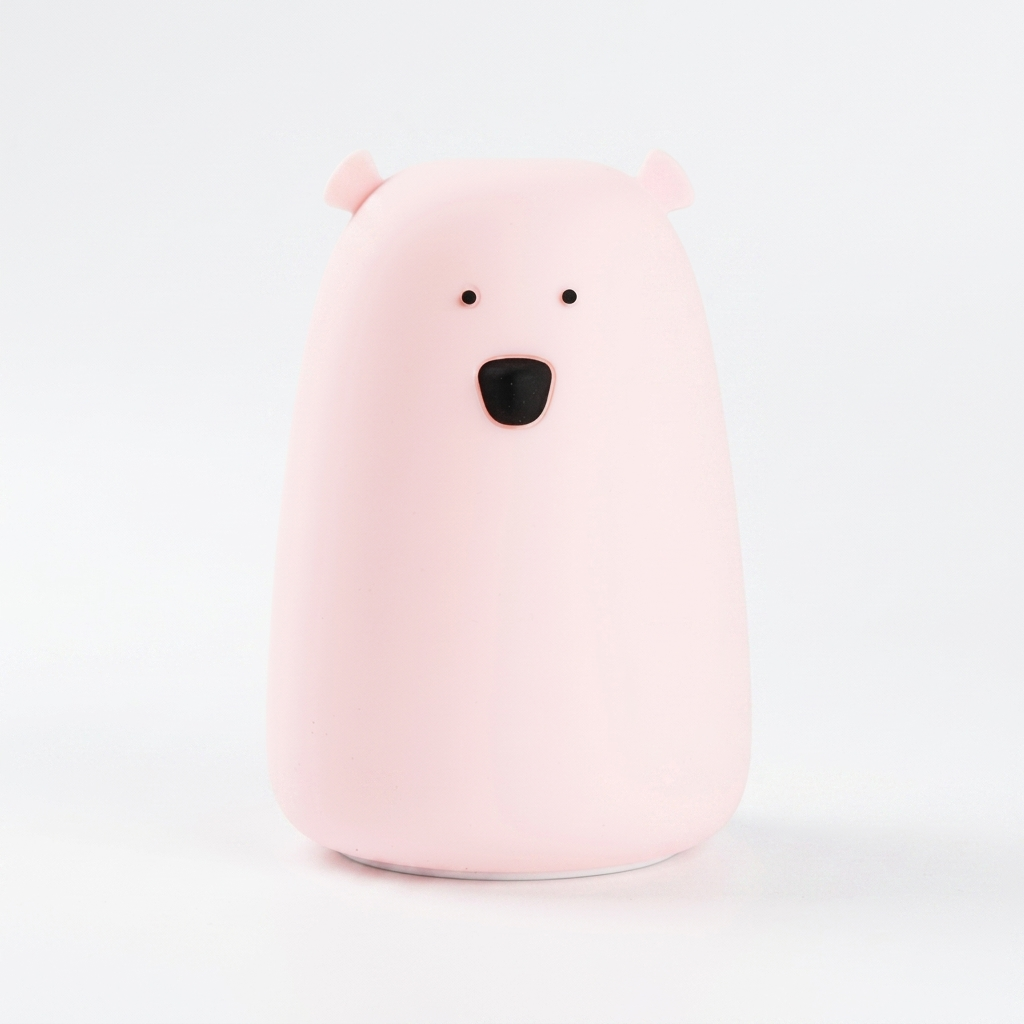 Big Bear Silicone Lamp - Pink