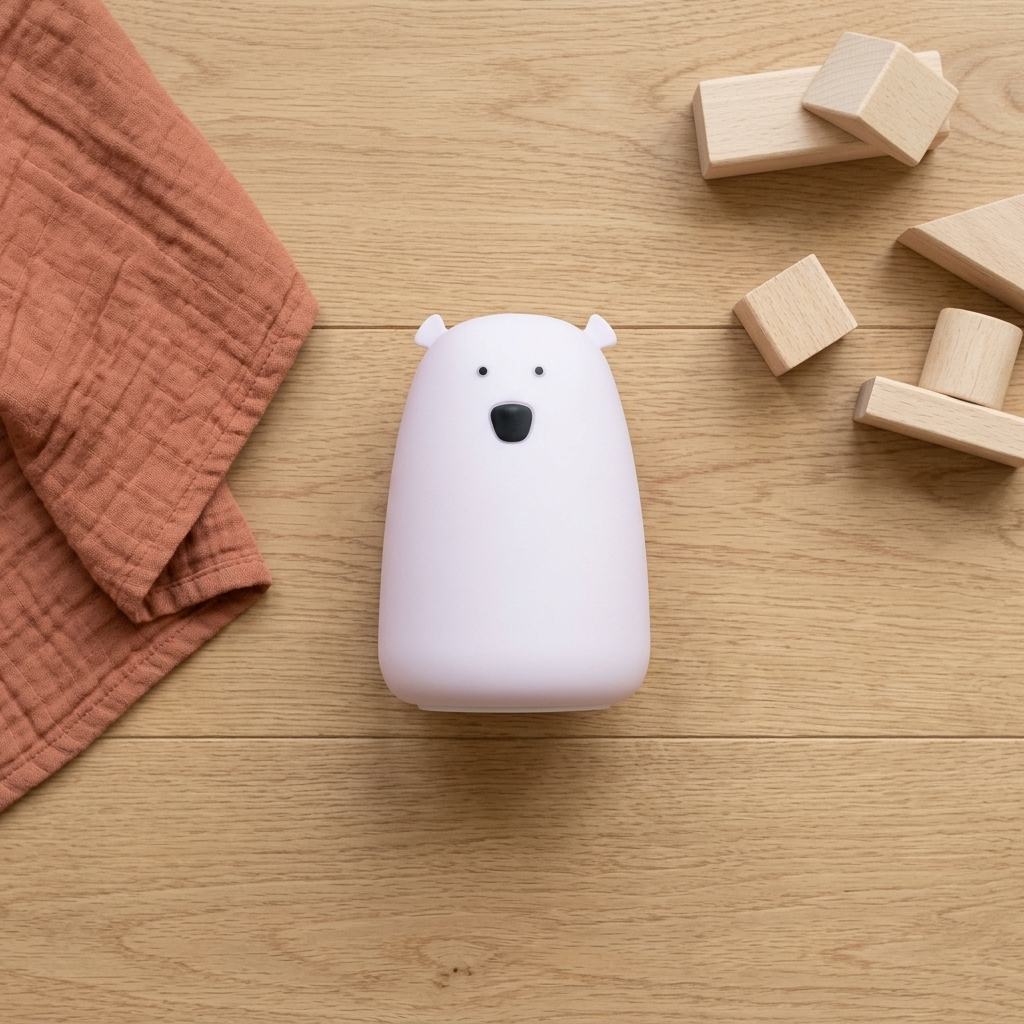 Big Bear Silicone Lamp - Lavender