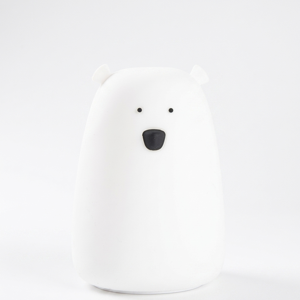 Big Bear Silicone Lamp - White