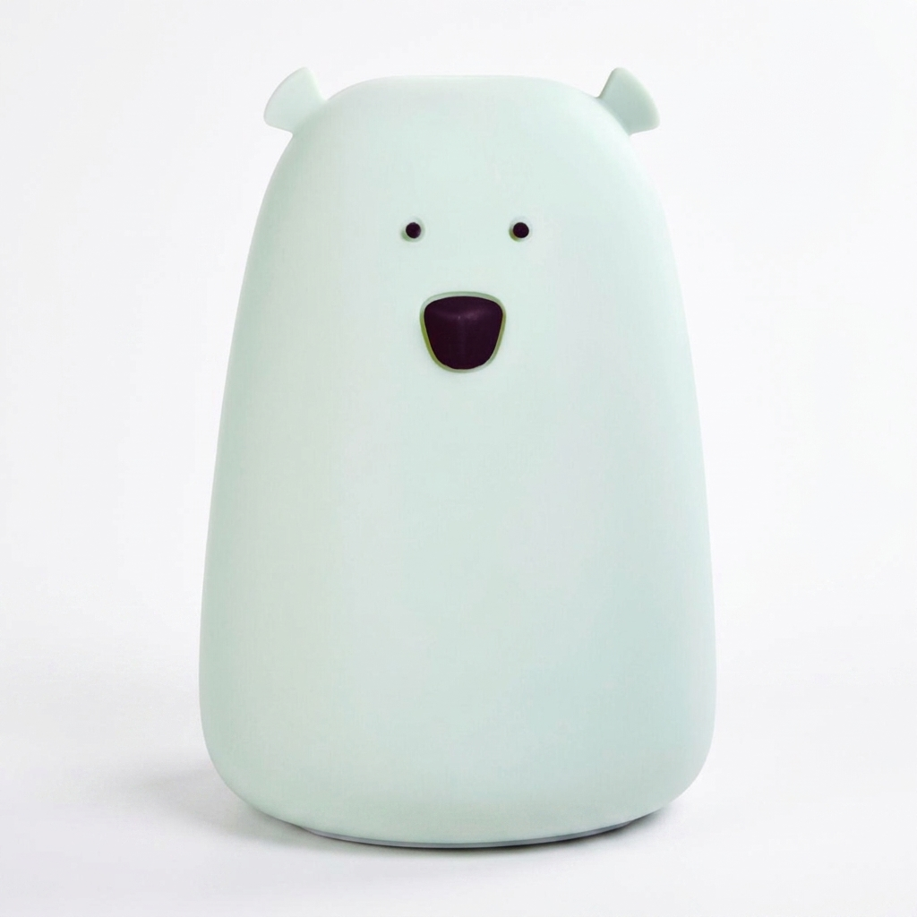 Big Bear Silicone Lamp - Sage