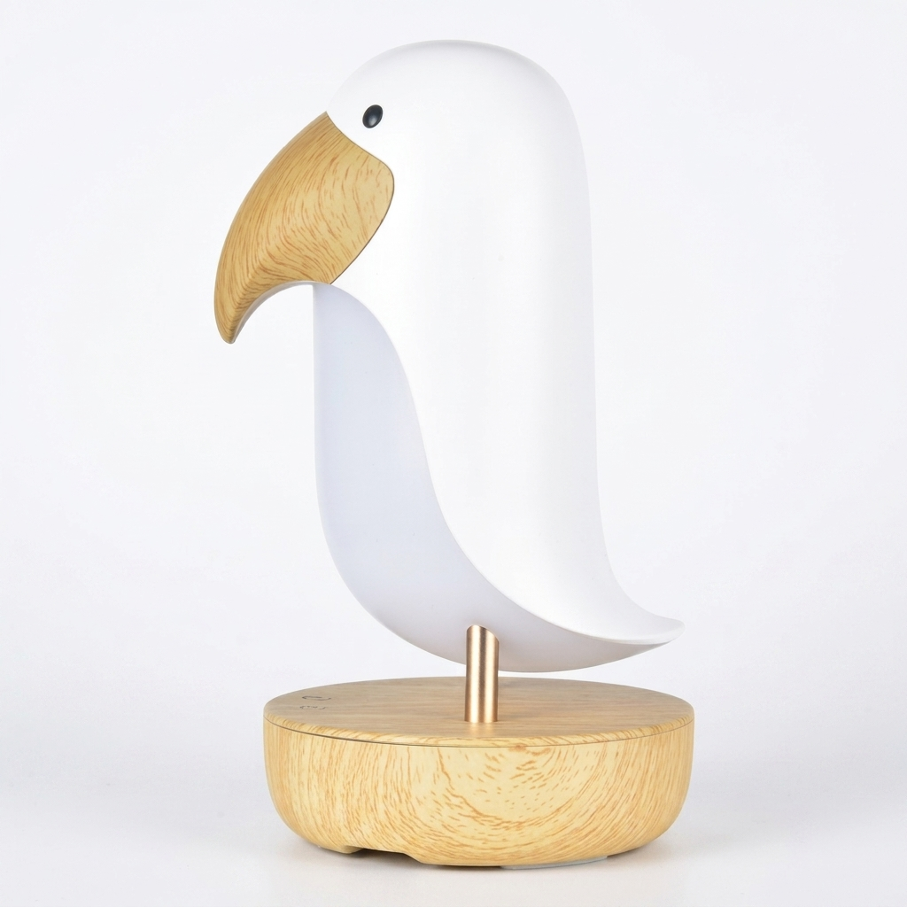 Lamp with Speaker - White Bird