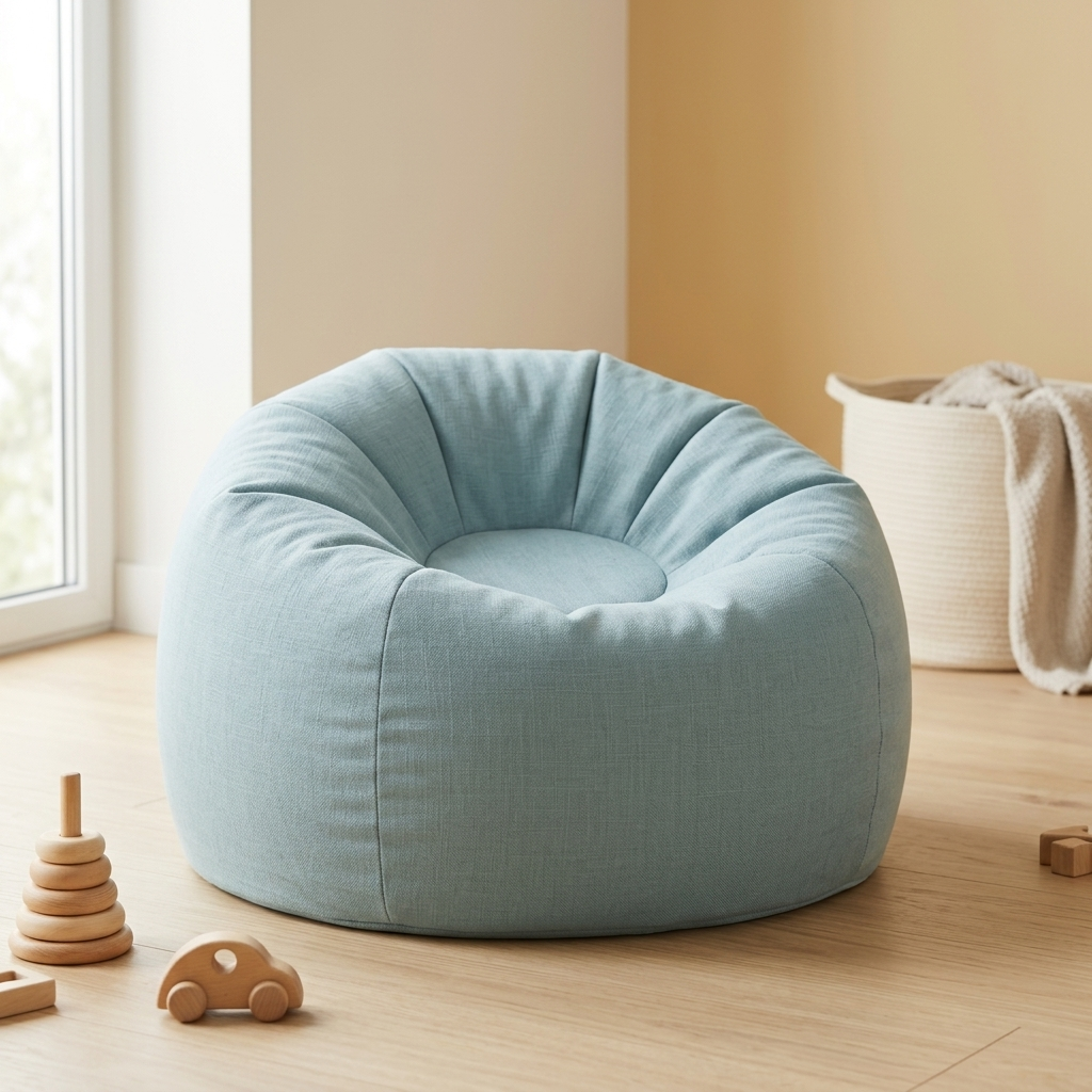 Bean Bag Floreo - Sky Blue
