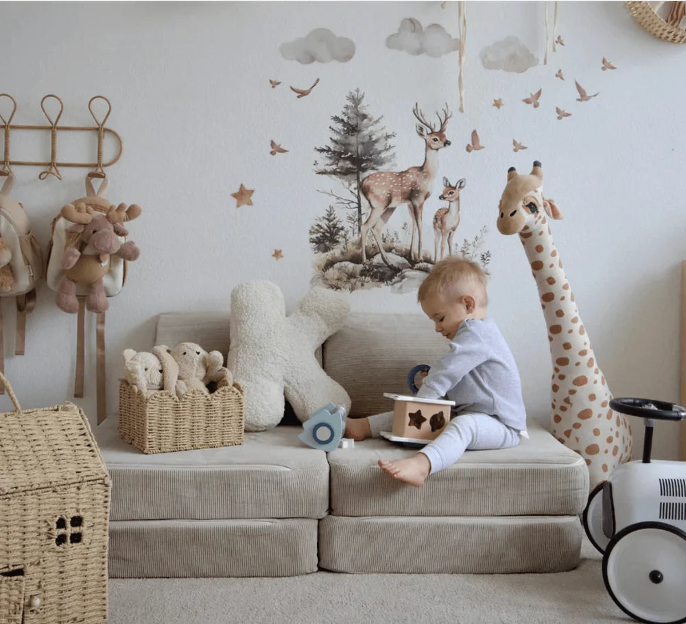 Children's bedroom with Modular Sofa for Kids