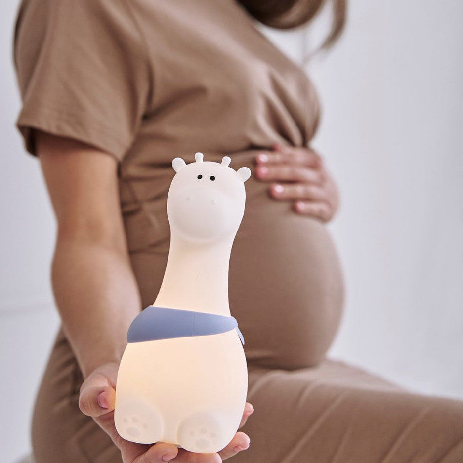 Giraffe Silicone Lamp - White